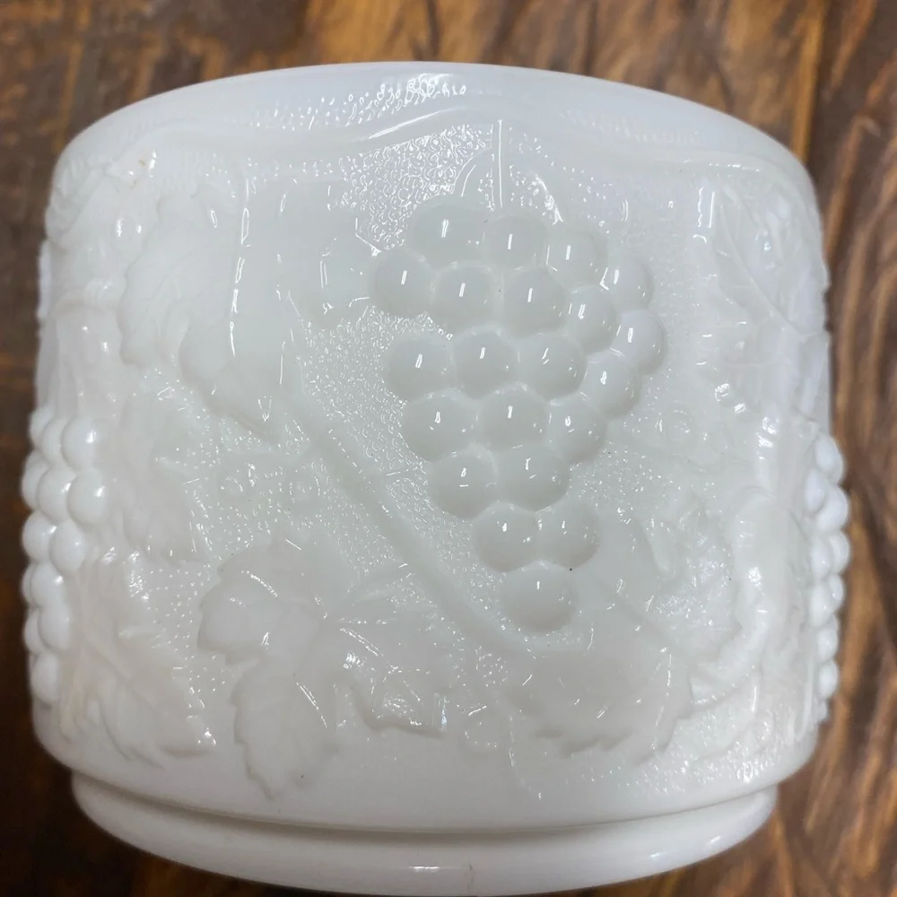 Milk Glass Collection Imperial 1950’s Covered Compote White Dish